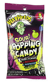 Стригливий цукор WarHeads Sour Popping Candy Mix Halloween 3s 21g