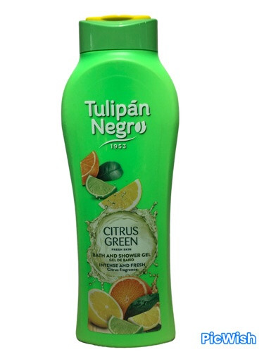 Гель для душу Зелений цитрус Tulipán Negro 650 мл