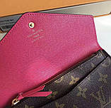 Жіночий місткий гаманець LV (60708) Lux, фото 3