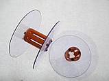 Котушка для мірних матеріалів: тасьма, стрічки, шнури.  (діаметр 121 мм діаметр котушки 35 мм ширина 53 мм), фото 2