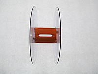 Катушка для мерных материалов : тесьма, ленты, шнуры. (диаметр 121 мм диаметр катушки 35 мм ширина 45 мм)