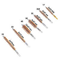 Набір для чищення зброї Lesko GK26 58 предметів у пластиковому кейсі 19 шт., фото 7