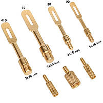 Набір для чищення зброї Lesko GK26 58 предметів у пластиковому кейсі 19 шт., фото 8