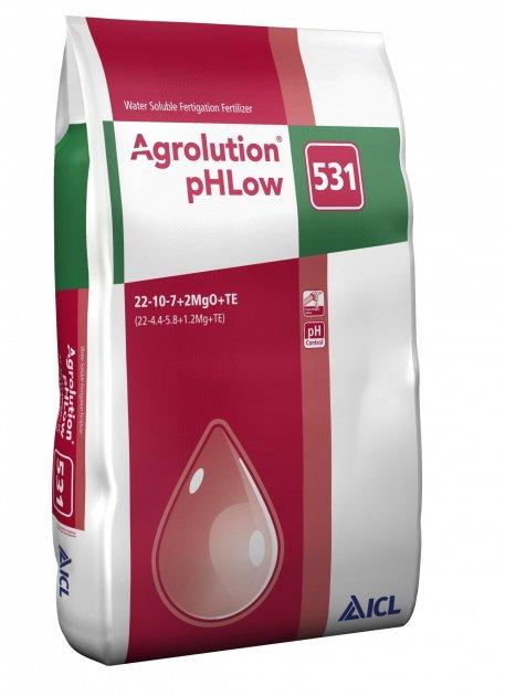 Мінеральне добриво Agrolution pHLow 22-10-7+2MgO+TE з підкисленням, 25 кг