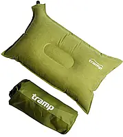 Подушка самонадувающаяся комфорт Tramp Туристическая самонадувная подушка для походов\кемпинга\рыбалки
