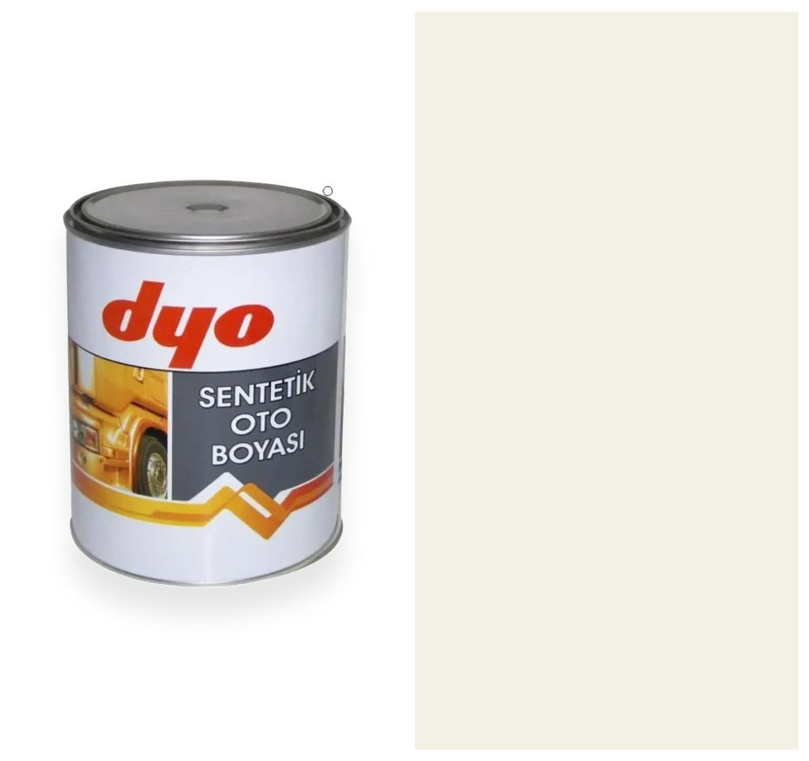 Автомобільна алкідна фарба Dyo 201 Біла 1л, фото 1