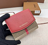 Жіночий невеликий гаманець (2601) червоний, фото 3