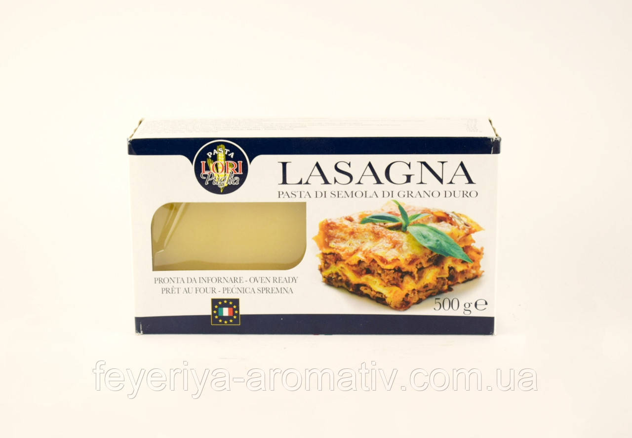 Листи для лазаньї Lori Lasagna 500г (Італія)