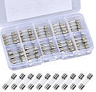 Запобіжник скляний М5x20мм, 0.5-30 А, 100 шт Без бренда, фото 2