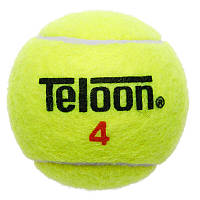 Мяч для большого тенниса TELOON-4 T22754 (цена за 1 мяч)