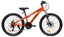 Велосипед 24" Crossride SKYLINE MTB рама 11" Жовтогарячий ORG