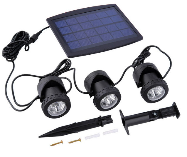 синя підсвітка води