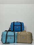 Сумка(ручна поклажа) Польща синя 40х30х20см/24л/0.5кг/Fly 0234, фото 8