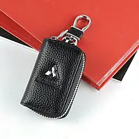Чехол-брелок для ключей с карабином (ключница) Mitsubishi