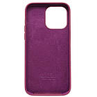 Чохол Silicone Full Cover для Apple iPhone 14 Pro Max Maroon, фото 2