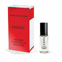 Парфюм масляный унисекс Attar Collection Hayati 7 мл