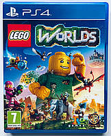 LEGO Worlds, Б/У, английская версия - диск для PlayStation 4