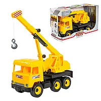 Кран игрушечный Middle truck желтый Tigres 39491