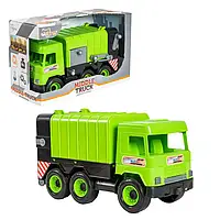 Мусоровоз игрушечный Middle truck зеленый Tigres 39484