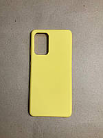 Чехол Silicon Case Samsung А72 "Желтый №4"