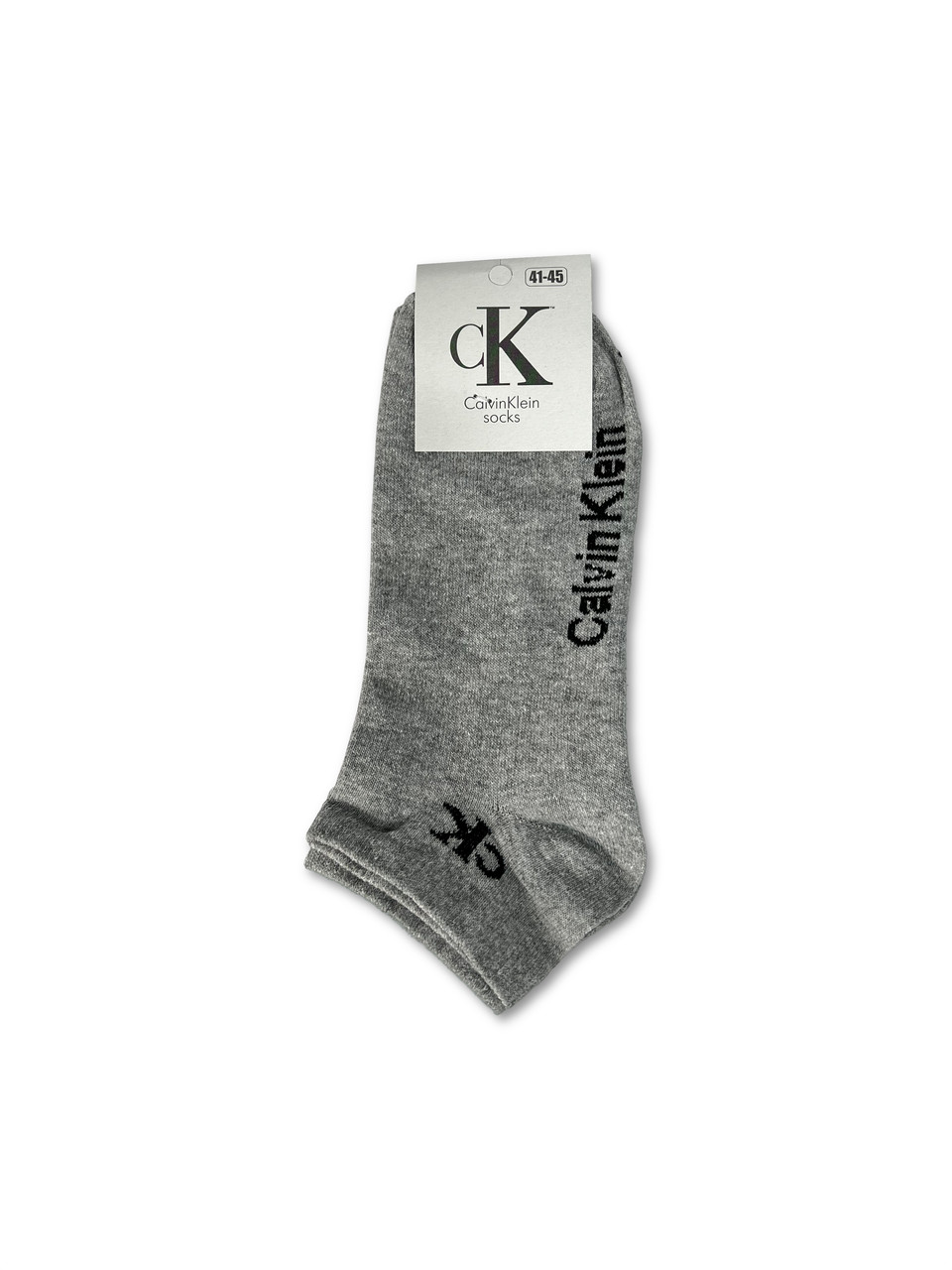 Шкарпетки чоловічі Calvin Klein сірі Розмір 41-45, фото 1