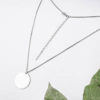 Срібне кольє Sun