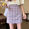 Стильна літня спідниця в клітинку, фото 6