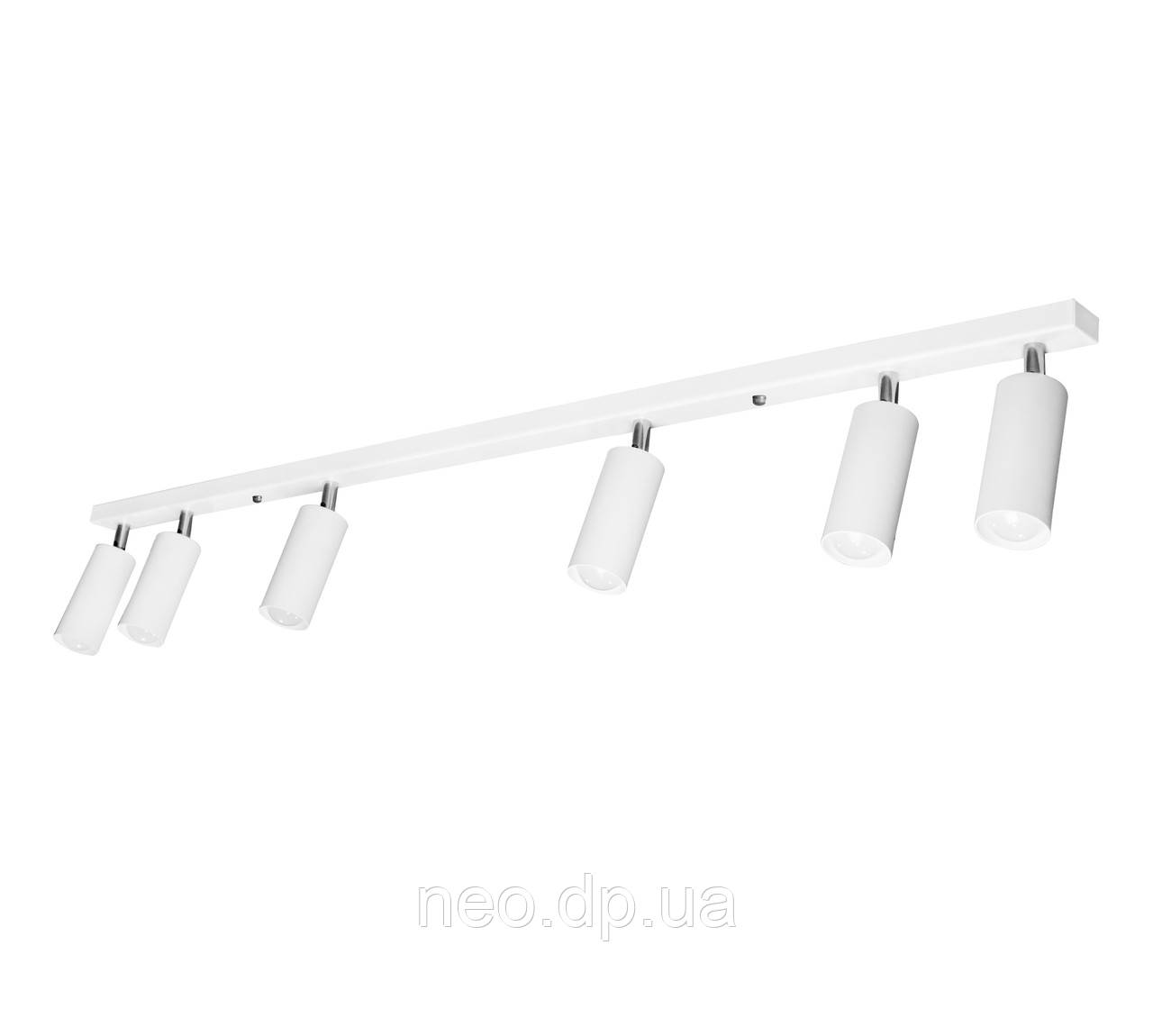 Люстра стельова MSK Electric Tube спот із поворотним механізмом NL 1105-6 W