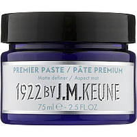 Keune Паста для укладання чоловічого волосся Прем'єр 75 мл - Keune 1922 Premier Paste Distilled For Men