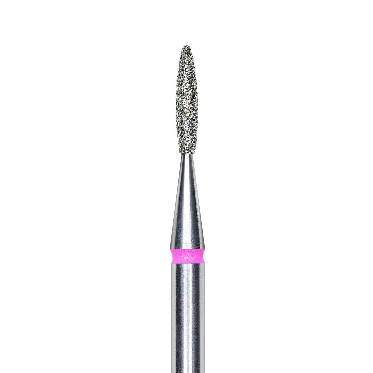 Фреза алмазна червона полум'я Staleks Pro Expert діаметр 1,6 мм / робоча частина 8 мм, фото 1