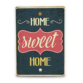Дерев'яний Постер Home Sweet Home