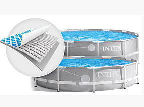 Каркасний басейн Intex 26718 Prism Frame 366х122 см круглий для всієї родини з картриджним фільтром, фото 5