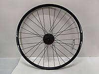 Велосипедное колесо заднее в сборе с трещеткой 29" AL 32H Konar