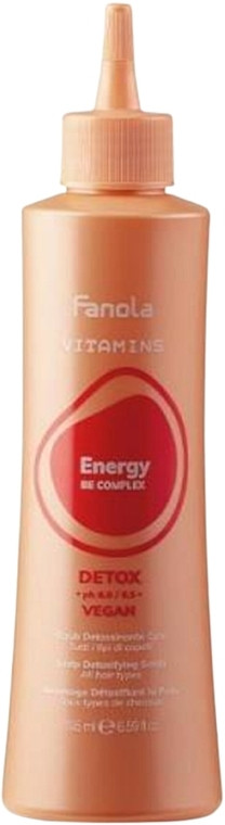 Скраб для шкіри голови Fanola Vitamins Energy Be Complex Detox Scrub 195 мл