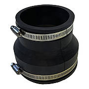 Гнучка гумова муфта-перехідник 110 х 90 mm Pipeconx