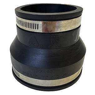 Гнучка гумова муфта-перехідник 110 х 90 mm Pipeconx, фото 2