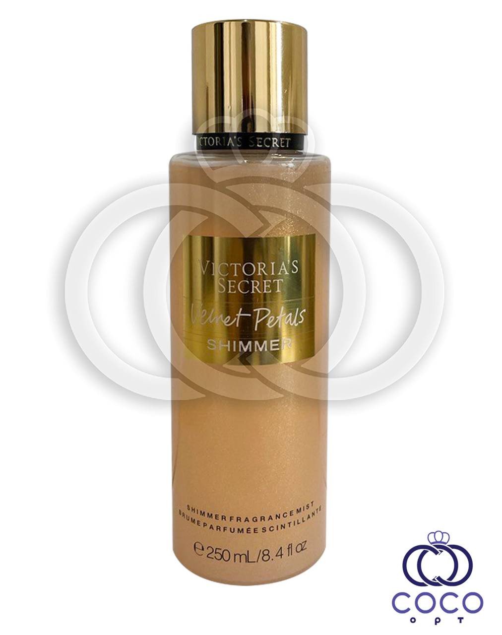 Парфумований спрей міст для тіла Victoria's Secret Velvet Petals Shimmer із шимером 250 ml