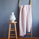 Плед покривало на ліжко Adina 180х200 см IDEIA натуральне бавовна пудра, фото 8