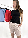 Жіночі трикотажні шорти гуртом Miglio, лот 5 шт., ціна 11,5 Є, фото 2