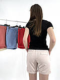 Жіночі трикотажні шорти гуртом Miglio, лот 5 шт., ціна 11,5 Є, фото 4