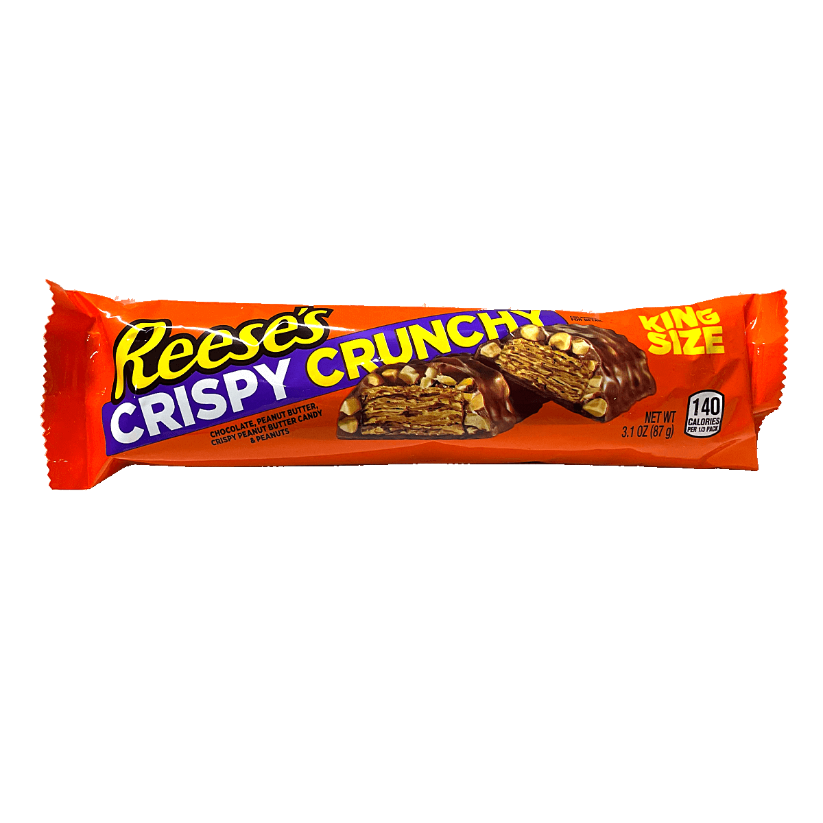 Батончик Reese's Crispy Crunchy Cups 87g, фото 1