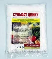 Добриво Сульфат Цинку 80 г