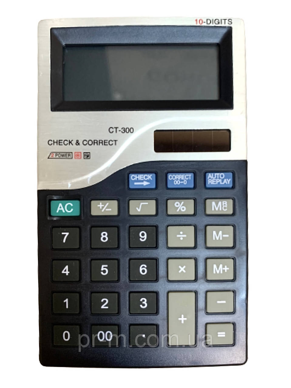 Калькулятор маленький CT-300 (кишеньковий) + чохол-книжка