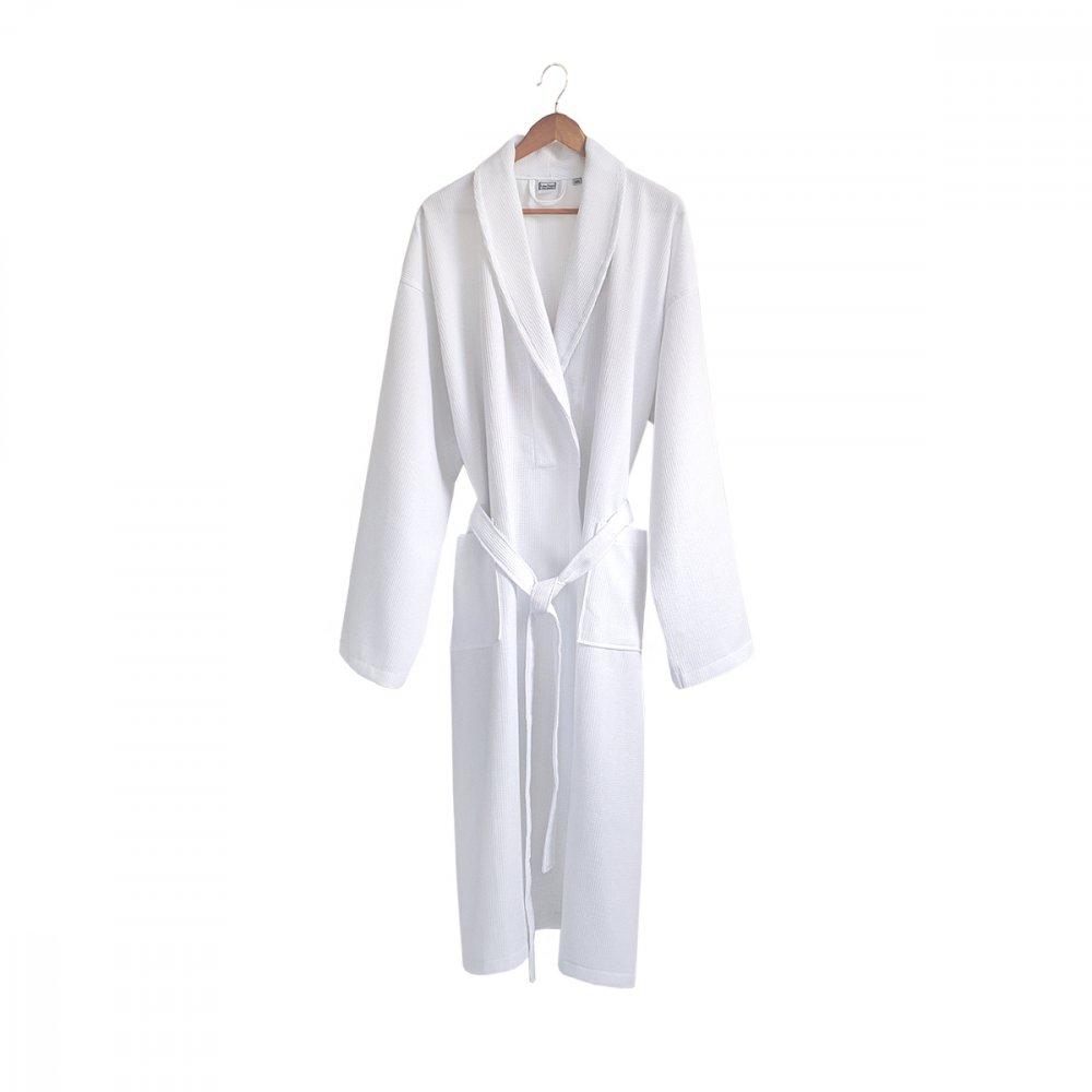 Халат унісекс Hotel professional Pike white  вафельный 2XL