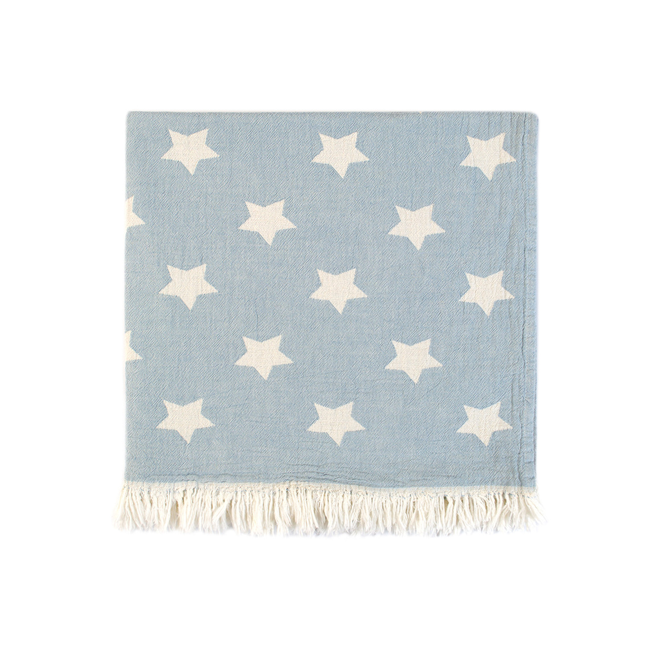 Рушник Lotus Home Pestemal - Star 90*160 teal блакитний