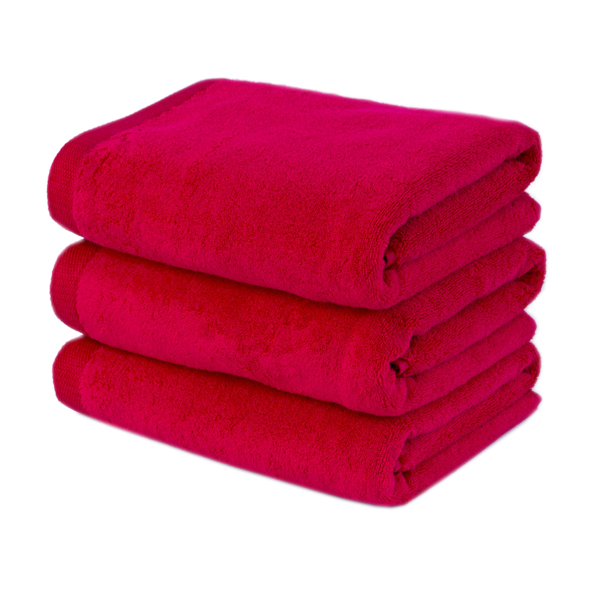 Рушник махровий Готель Premium - Microcotton Kirmizi 50*90 550 г/м²