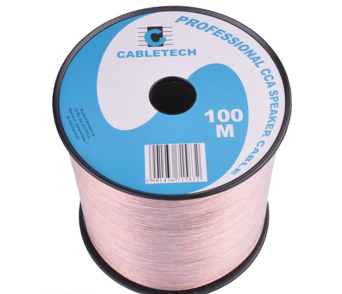 Акустический кабель CABLETECH 2x2.0mm CCA (100м) - фото 1 - id-p316030019