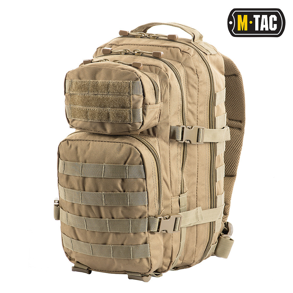 M-Tac рюкзак тактичний Assault Pack Tan / coyote 20л, фото 1