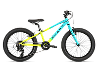 Велосипед детский 20" Haro Flightline 2021-23 Plus Matte Teal / Yellow Fade, 120-135 см