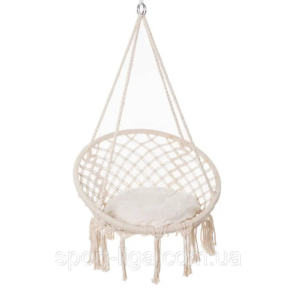 Крісло-гамак до 130 кг Macrame